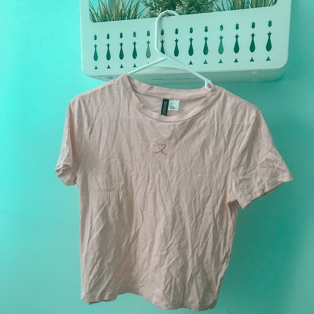 BRANDY BABY PINK TEE